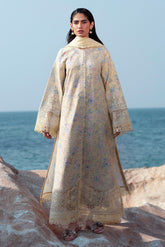 Baroque | 3Pc Unstitched Suit Lawnkari Summer Together By Afrozeh